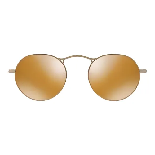 Oliver Peoples Солнцезащитные очки Золотые Мужские