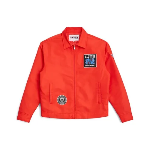 CLOT Red Men's Jackets CLOT Красные Мужские Куртки