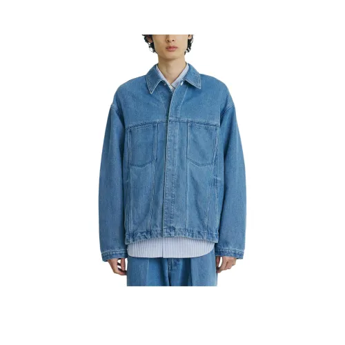 PUBLIC TOKYO Denim Куртка Мужская Светло-Синяя