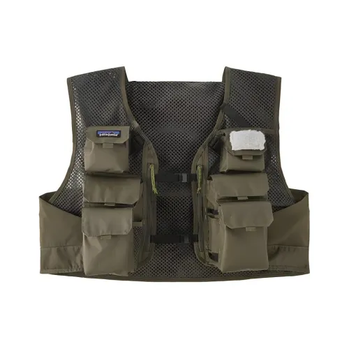 Patagonia Stealth Жилет Унисекс Оливковый