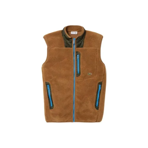 LACOSTE Collaboration Коричневый Мужской Жилеты