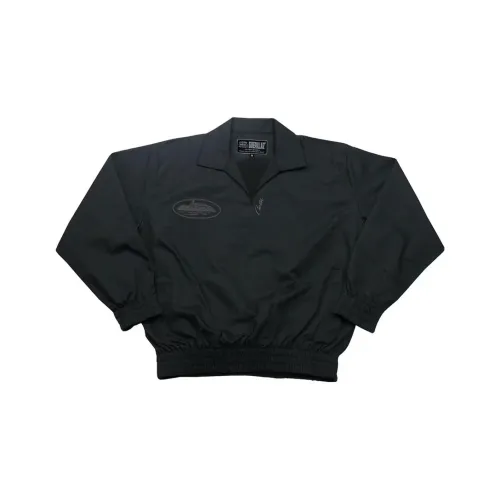 Corteiz Черная унисекс куртка