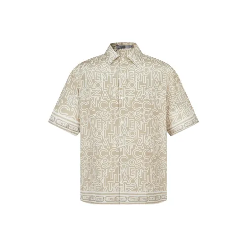 C'N'C Trend series Рубашка Унисекс Коричневый с принтом