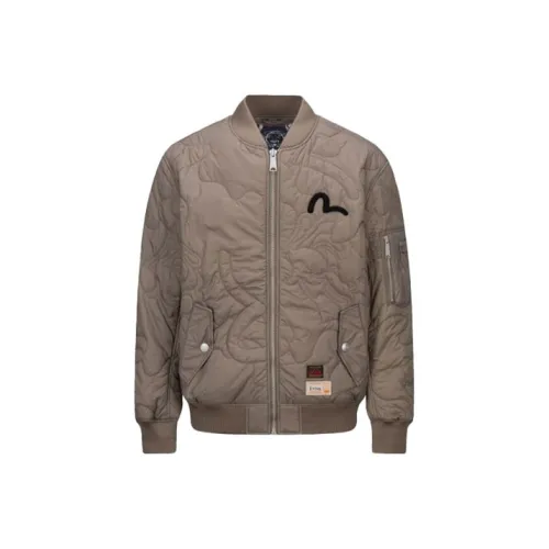 EVISU Хаки Мужские пуховики