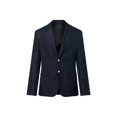 LOUIS VUITTON Бизнес-костюм Пальто Мужской Черный