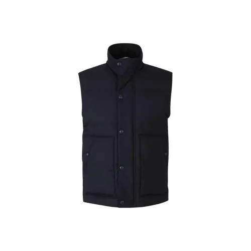THOM BROWNE Мужские черные жилеты