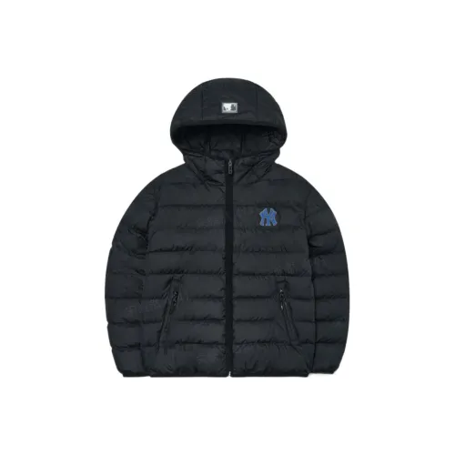 Mlb Base Logo FW22 Пуховик Короткий Унисекс Черный