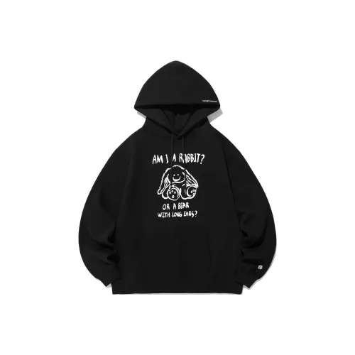 NICE GHOST CLUB Черные Мужские Толстовки