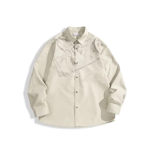 PEACEBIRD MEN Рубашка Мужская Хаки 1