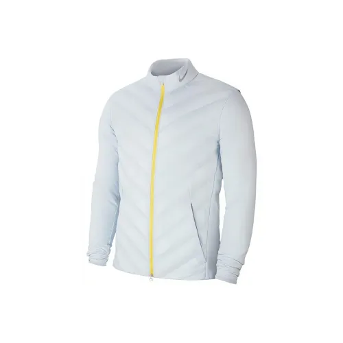 Nike Серый Мужской Пуховик