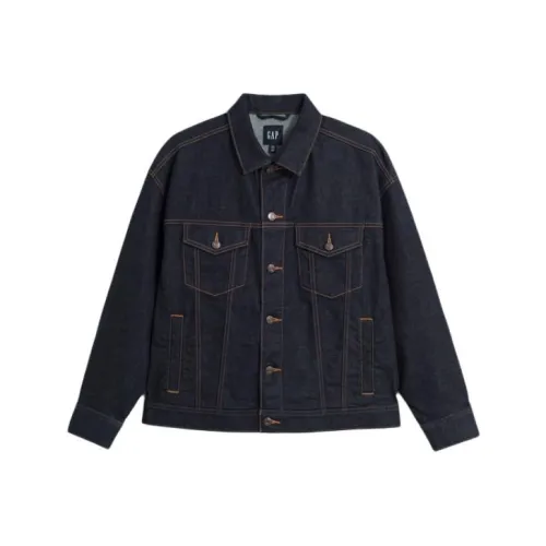 GAP Co-brand Denim Jacket Men's Dark Blue