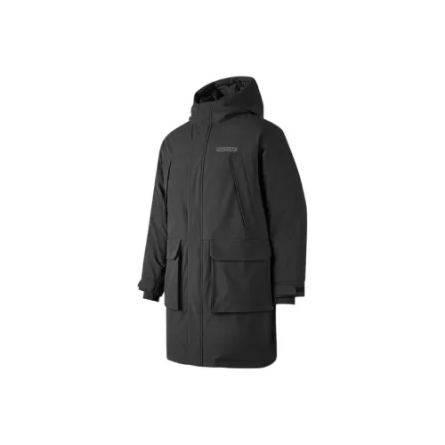 Skechers Sports Life Collection Пуховик Мужской Угольный Черный