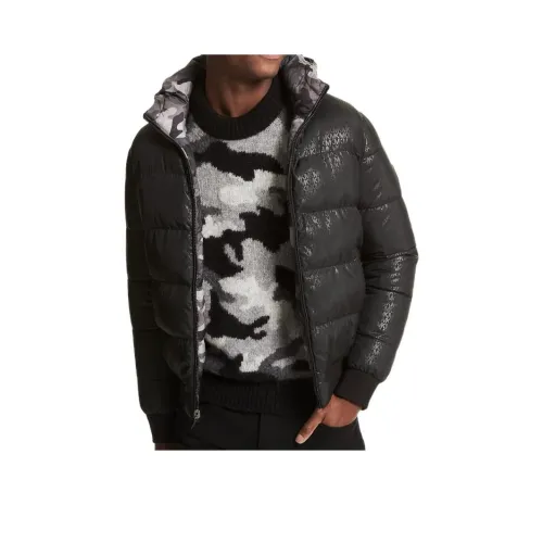MICHAEL KORS Черный Мужской Пуховик