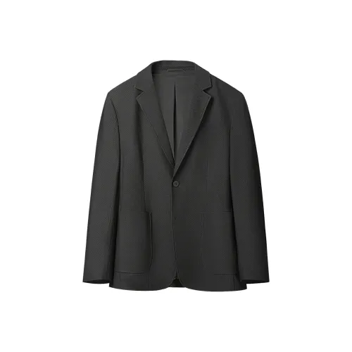 HLA Черный 01 Мужской Деловые костюмы