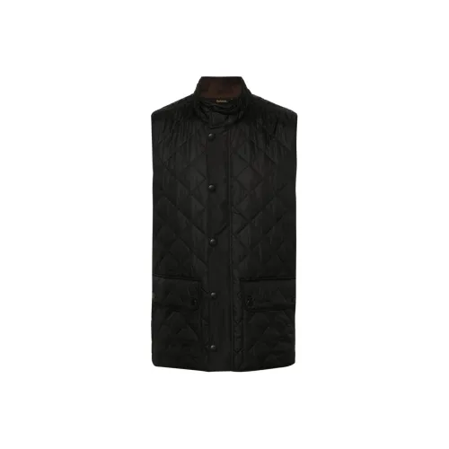 BARBOUR Мужские черные жилеты