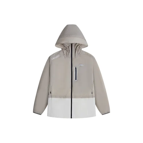 KAPPA Ветрозащитный тренч хаки для мужчин