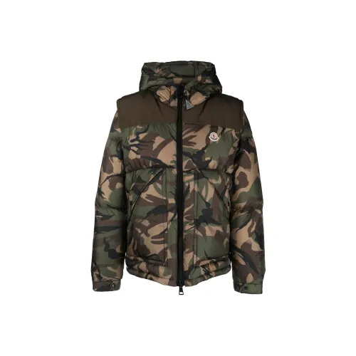 Moncler FW22 Пуховик Мужской Армейский Зеленый