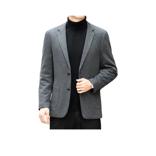 FORTEI Бизнес-костюм мужской серый