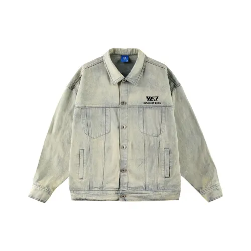 ER Унисекс Джинсовые Куртки