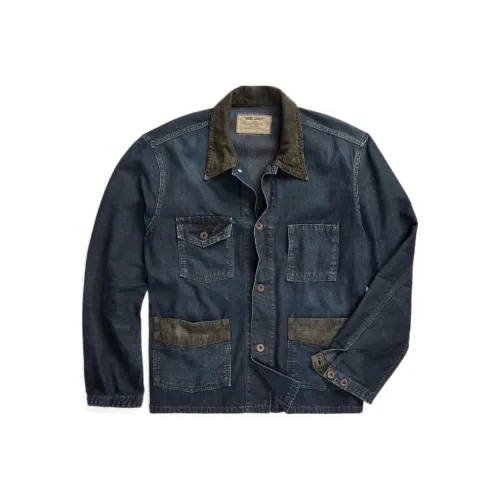 DOUBLE RL Denim Jacket Men's Indigo