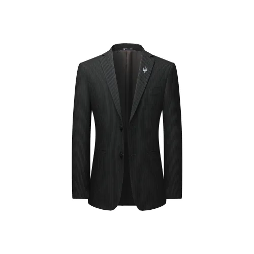 Maserati Черные Мужские Деловые Костюмы