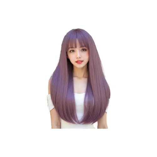 MEIZIYINGFA Японский и Корейский стиль длинные прямые волосы с челкой парики
