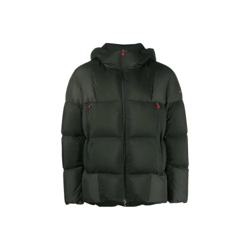 KITON Оливково-зеленые Мужские Куртки