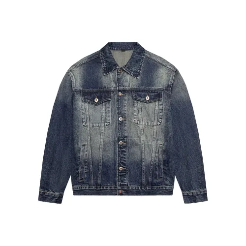 JASONWOOD Cowboy on the Run Деним Куртка Унисекс Нано Синий