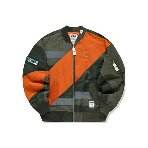 FILA x MIHARA YASUHIRO MIHARA YASUHIRO Коллекция Коллаборации Пуховая куртка Мужская Плющево-зеленый