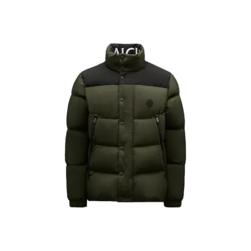 Moncler Пуховик Мужской Армейский Зеленый