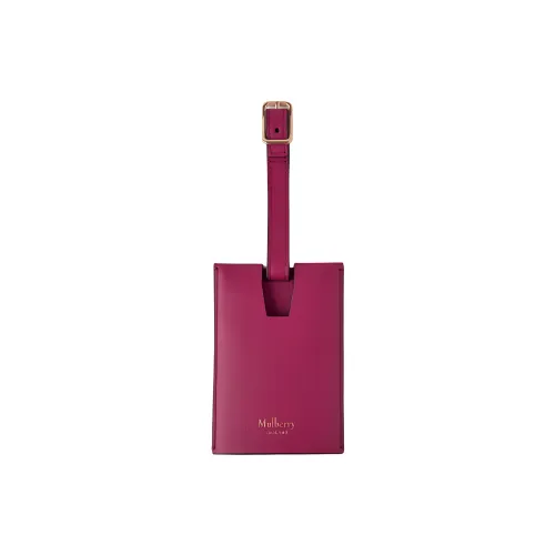 Mulberry Коровья кожа Бирки для багажа Дикая ягода Мужской
