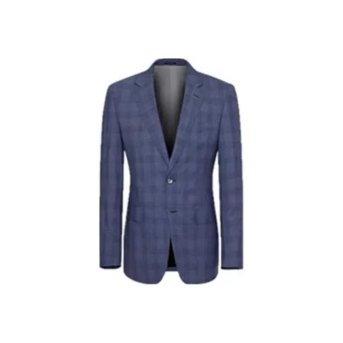 JODOLL Бизнес-костюм мужской пыльно-синий