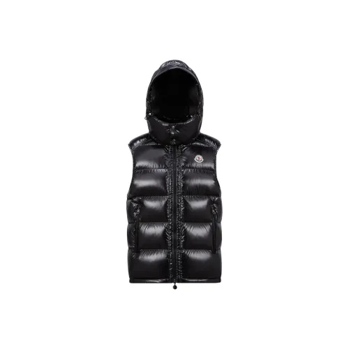 Moncler Bormes Series Черный Мужской Пуховый жилет