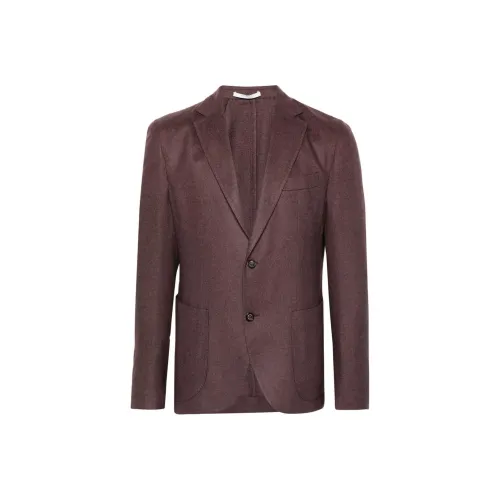 Eleventy FIRSTCLASS Made IN Italy SS24 Бизнес Костюм Пальто Мужской Темно-фиолетовый