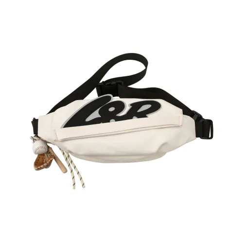 Kaka Tree Сумка из нейлона Sling Сумка через плечо Бананка Сумка на плечо Унисекс Черный Красный Экрю