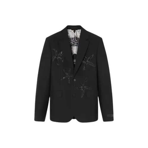 VERSACE Бизнес-костюм мужской черный