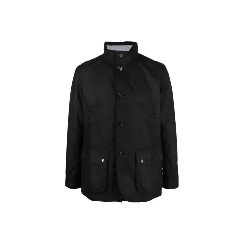 BARBOUR Мужские черные куртки