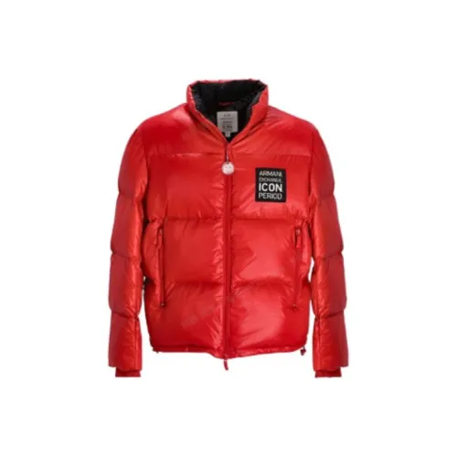 ARMANI EXCHANGE Пуховик Мужской Красный