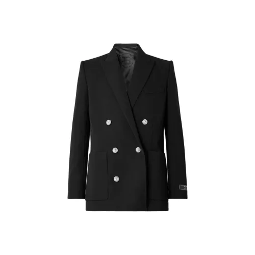 BALMAIN Черные Мужские Деловые Костюмы
