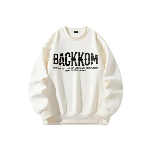 David Bakken Свитшот Унисекс Кремовый