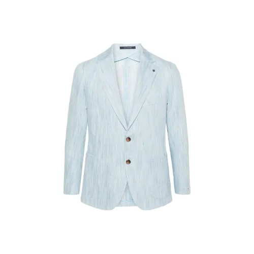 Tagliatore Бизнес-костюм Пальто Мужское Светло-синий