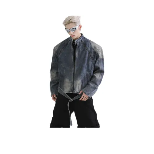 BLACK AT Синий Унисекс Куртки