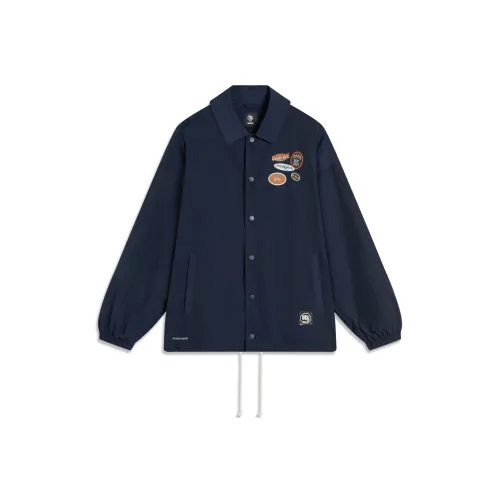 LINING Badfive Куртки и Пальто Мужской Темно-Морской Синий