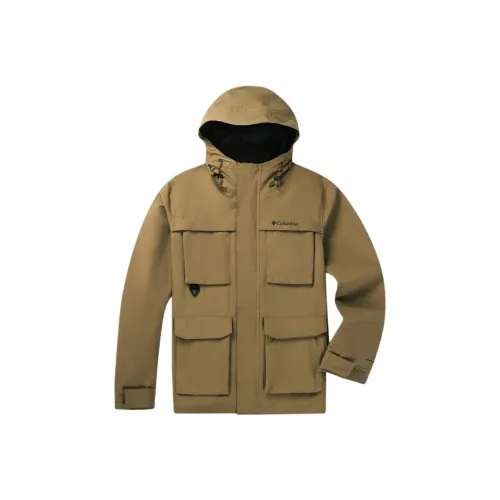 Columbia co-brand Водонепроницаемый Ветровка Мужской Темный хаки