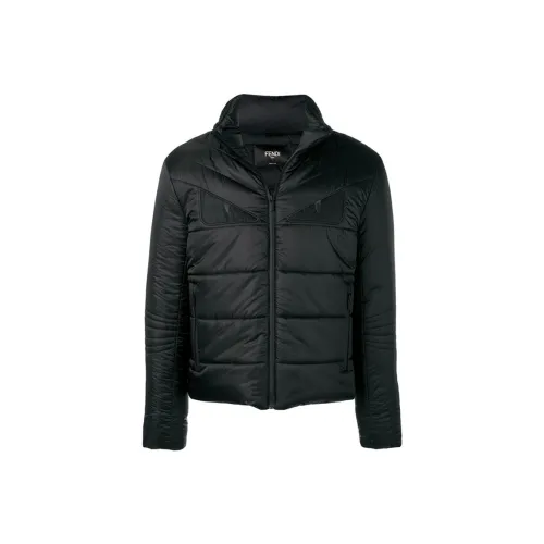 Fendi Мужские Черные Пуховики