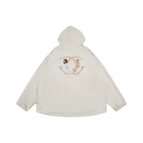 Ori Frederiqo Ветровка Унисекс Белый