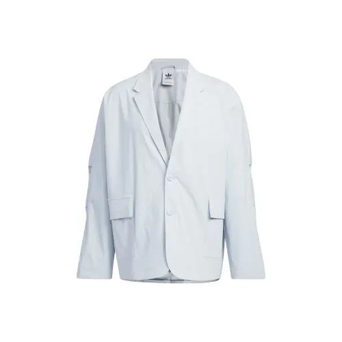 Adidas CNY Speed Blazer Бизнес Костюм Куртка Unisex Light Синий