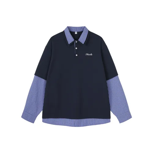 MATCHA STORY College Series Свитшот Унисекс Темно-синий