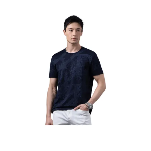 GOOD LUCK GLADIUS Рубашка Мужская Темно-синяя