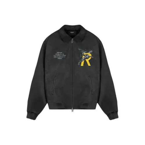 REPRESENT Мужские черные куртки
